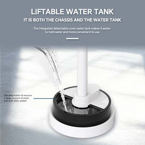 Ventilador de Pie sin Aspas con Modos de Vapor Frío, Control Remoto Inalámbrico Personalizable, Eficiente Energéticamente, para Exteriores - Product Image 5