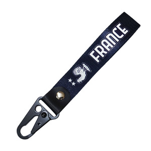 Porte-clés en tissu pour les équipes nationales de football du Brésil, d'Argentine, de France, du <span class=keywords><strong>Portugal</strong></span>, d'Espagne, des Pays-Bas, fabriqué en Chine - Product Image 4