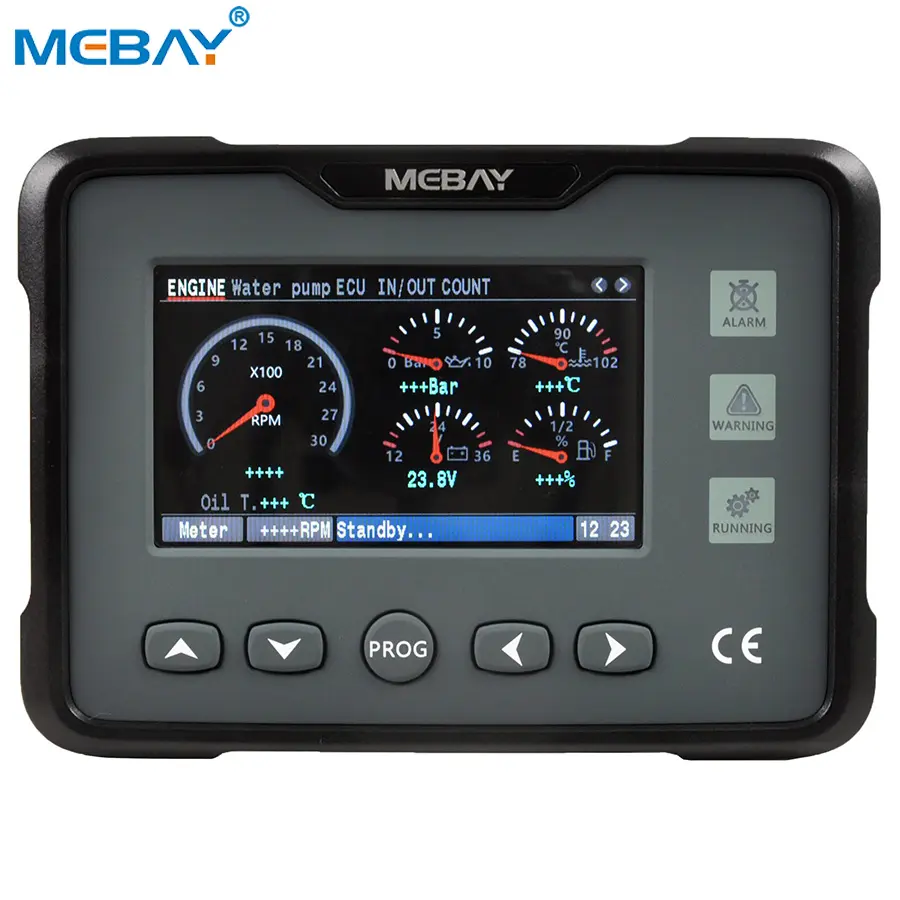 Mebay dijital çok fonksiyonlu ECU motor metre su basıncı su seviyesi ölçer GM70CH