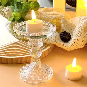 Directly Provided By The Manufacturer Warm White Flickering Battery Powered Flameless Candles Led Votive Candles
