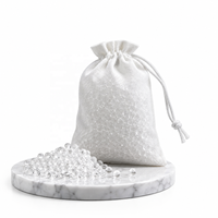 Désodorisant de voiture en sachet parfumé, perles aromatiques suspendues, tissu tissé double couche, logo personnalisé, OEM ODM, pour armoire, placard, chambre