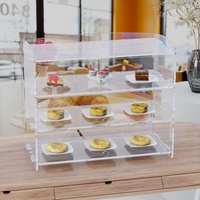 Vitrines à pain et à vin transparentes en acrylique PMMA d'usine OEM Service de découpe et de traitement personnalisé pour articles ménagers