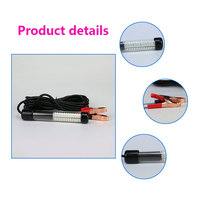 12V sous-marin poisson fibre optique attirant indicateur leurre LED pêche lumière Finder trappeur lampe attirail