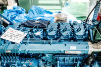 Groupe électrogène diesel à châssis ouvert personnalisé de 125 kVA à 625 kVA, alternateur synchrone sans balais, moteur Weichai, certifié CE ISO