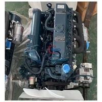 Ensemble complet de moteur diesel 4 cylindres V2403 d'origine neuf pour excavateur, tracteur, pièces de révision 1J879-10700