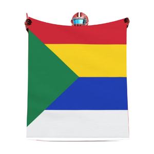 Manta de Franela Personalizada con la Bandera del Danubio Swabiano, para Sofá, Cama, Descanso, Decoración del Hogar, Manta con Bandera Nacional, Venta al por Mayor para Viajes - Product Image 2