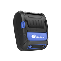 Mini Printer Thermal Portabel 80MM untuk Label & Struk Mendukung Windows/Android/iOS Tersedia