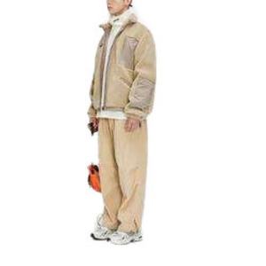 Veste d'hiver en laine enduite pour homme, très vendue, personnalisable, entièrement zippée, col montant, manches longues, imperméable, coupe-vent, service OEM - Product Image 5