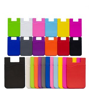Porte-cartes de téléphone en silicone léger, réutilisable, coloré, imperméable, personnalisé, idéal pour les voyages, best-seller - Product Image 5