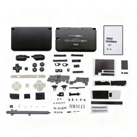 Kit de remplacement complet de la coque du boîtier pour Nintendo 3DS XL / 3DS LL, coque supérieure et inférieure complètes avec un ensemble complet de boutons