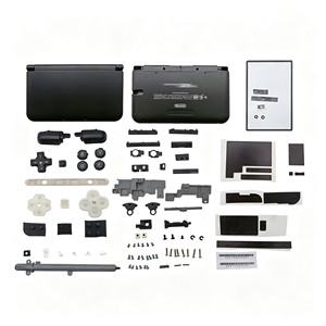Kit de remplacement complet de la coque du boîtier pour Nintendo 3DS XL / 3DS LL, coque supérieure <span class=keywords><strong>et</strong></span> inférieure complètes avec un ensemble complet de boutons - Product Image 2
