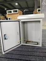 Boîtier électrique métallique QHECO IP65, boîte de commande électrique, boîtier métallique, boîte électrique, boîtiers pour électronique et instruments