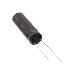 Condensador de Canal de Fabricante, Aluminio, 15uF, 20%, 450V, Radial, de Montaje a Través de Orificio, UPT2W150MPD, 15 uF - Product Image 1