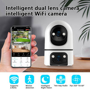 Telecamera WiFi Smart per Interni 1080P 2K, Telecamera di Rete Wireless O-KAM PRO con Doppia Lente, PTZ 360°, Telecamera IP di Sicurezza CCTV WiFi per Casa - Product Image 6