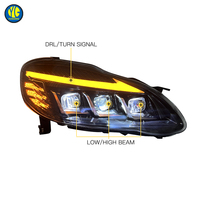 YU GUANG pour Toyota Corolla 2003-2009 Phare Version US, Ensemble de Phares Améliorés DRL LED 2003-2009