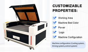 Machine de découpe laser en bois abordable populaire avec plate-forme de lame de couteau - Product Image 2