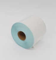 Rollo de Etiquetas Térmicas Triples Resistentes al Agua, Libres de BPA, Etiqueta de Código de Barras para Envío, Logotipo Personalizado para FBA y Logística de Mensajería