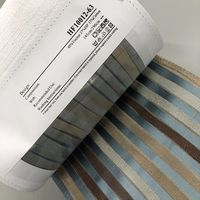 Libro de muestra de producto de tela, bordado de lujo, mantener Stock, fábrica de tela China