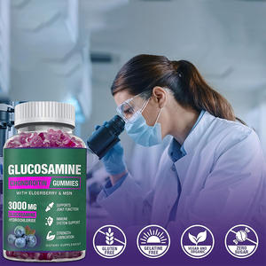 Toplu Fabrika Üretimi Şekersiz Glukozamin Kondroitin MSM Kompleksi Glukozamin Kondroitin Jelibonları Kondroitin Glukozamin Eklem Desteği - Product Image 2