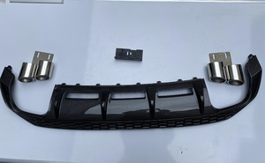 Difusor Trasero para Audi S3 <span class=keywords><strong>2022</strong></span>, Mejora de Parachoques con Tubos de Escape y Clips, Nuevo, para Audi <span class=keywords><strong>A3</strong></span> 8Y - Product Image 3