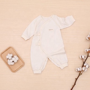 Recién Nacido bebé niño pantalones de algodón de manga larga mameluco de <span class=keywords><strong>terciopelo</strong></span> niños botón mono ropa de bebé monos - Product Image 3