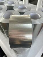 Ruban adhésif en aluminium argenté activé par l'eau avec adhésif acrylique, résistant aux hautes températures, facile à déchirer, ruban de réparation