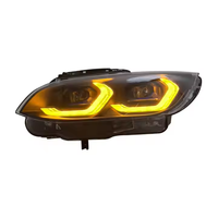 SJC pour BMW Série 3 E92 E93 Nouveau design Coupé Jaune Blanc Accessoires de voiture Phares LED style laser Plug and Play Double couleur