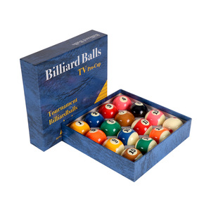 Venta directa de fábrica Grande 3A <span class=keywords><strong>TV</strong></span> Americano negro <span class=keywords><strong>ocho</strong></span> bolas de billar 16 colores chino estándar resina cristal Snooker y bolas de billar - Product Image 1