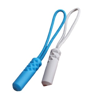 Venta directa de fábrica Zip Pull <span class=keywords><strong>String</strong></span> Puller Cord Accesorios de ropa Tirador de cremallera de goma para sudaderas con capucha/abrigo - Product Image 5