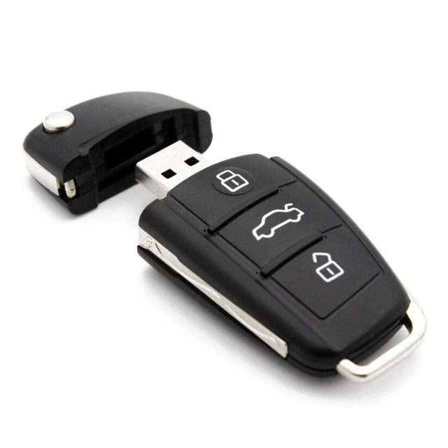 Usb Flash Drive 100% Real Capacity Car Key 8GB 16GB 32GB 64GB Pen Drive Pendrive Memory Stick U Disk