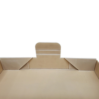 Emballage de viande de poulet surgelée Yuexin, boîte en plastique Coroplast empilable, imperméable, réutilisable, recyclable, en PP ondulé
