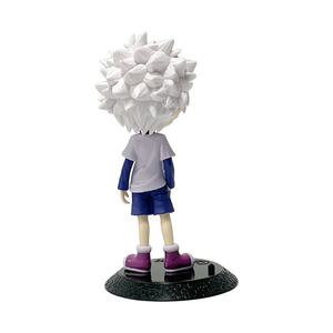 2 styles de figurines manga, statues de dessins animés, version Q. Figurine PVC Anime GON FREECSS Killua Zoldyck de Big Head Hunter, jouet cadeau - Product Image 4