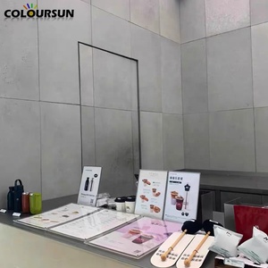 Revêtement mural extérieur <span class=keywords><strong>en</strong></span> pierre flexible de style ciment gris froid, ignifuge, insonorisant, pour la décoration extérieure des maisons - Product Image 3