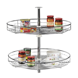 New Arrived China Fashion 3 / 4 Turn Revolving Shelf <strong>Corner</strong> <strong>Unit</strong> - Product Image 1