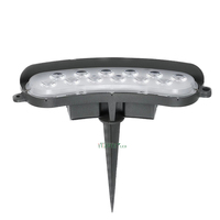 Longue durée de vie Led Flood CCT Température polychrome Chemin de pelouse Extérieur Spike Garden Spot Light YY-TG1D