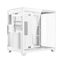 Boîtier d'ordinateur compact AntarcChill SPCC ATX MATX avec panneaux latéraux en verre trempé, intégré pour PC de jeu de bureau