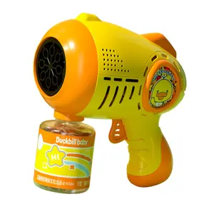 Lekvrij Ontwerp Bubble Gun Voor Kinderen Bubble Launcher Blower Machinegeweer Met Bubble Navulling Oplossing Voor Kinderen Buiten Spelen
