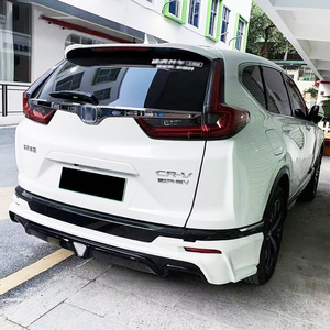 Kit de Carrocería para CR-V 2021, Estilo ABS Plástico para CRV 2020 2021 2022, Labio Delantero y Trasero, Negro Mate, Sin Color - Product Image 5