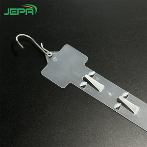 Có thể điều chỉnh nhựa Pop Gondola móc cho đồ ăn nhẹ hiển thị <span class=keywords><strong>Clip</strong></span> treo hàng hóa dải giữ nhãn cho siêu thị - Product Image 4
