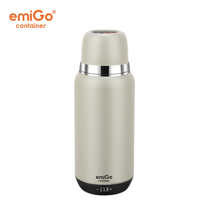 Calentador de Leche Portátil Inteligente EmiGo de 500 ml, Resistente al Agua IPX7, con Pantalla Táctil y Control de Temperatura, Biberón para Viajes - Product Image 1