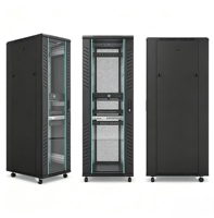 Armoire serveur sur pied de 19 pouces, 1,8 m de profondeur, 1840*600*800 mm, en acier laminé à froid SPCC, pour centre de données et réseau.