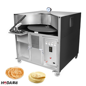 Automatique tandoori libanais chapati naan tortilla arabe roti pita plat pain four commercial électrique gaz maker faisant des machines - Product Image 5