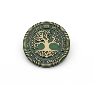 Ücretsiz tasarım özel kişiselleştirilmiş Logo Metal broş yaka iğneler çinko emaye okul Pin rozetleri