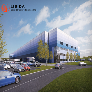 Entrepôt préfabriqué industriel à ossature en acier épaissi de haute dureté, prix de gros, à vendre - Product Image 2