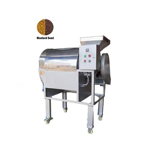 Máquina tostadora eléctrica automática Fabricación de maní de maíz Plantas de fabricación de prensa caliente de L'Huile