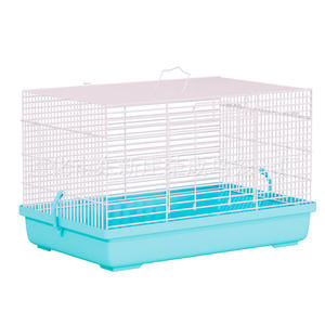 Cage à hamster 47 Basic Golden avec plateau en plastique, maison, rangement, grille métallique, pliable, grand <span class=keywords><strong>espace</strong></span>, facile à nettoyer - Product Image 1