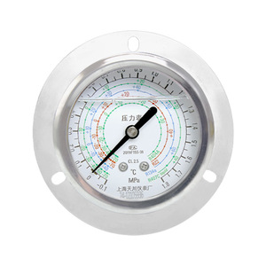 Manomètre de pression de réfrigérant Tenkawa 60 mm analogique -0,1 à 1,8 Mpa pour la climatisation et la congélation - Product Image 1