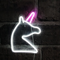 Lampe néon LED flexible arc-en-ciel pour décoration murale résidentielle