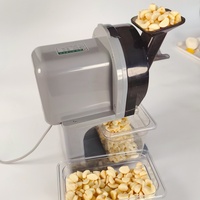 CXCO XC-288 Machine commerciale 4-en-1 en acier inoxydable pour hacher l'ail et les oignons verts, moteur 100-230V pour fruits et légumes