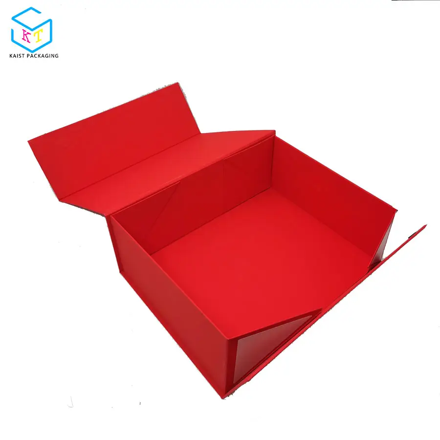 ready stock foldable magnetic wig christmas paper box wholesale